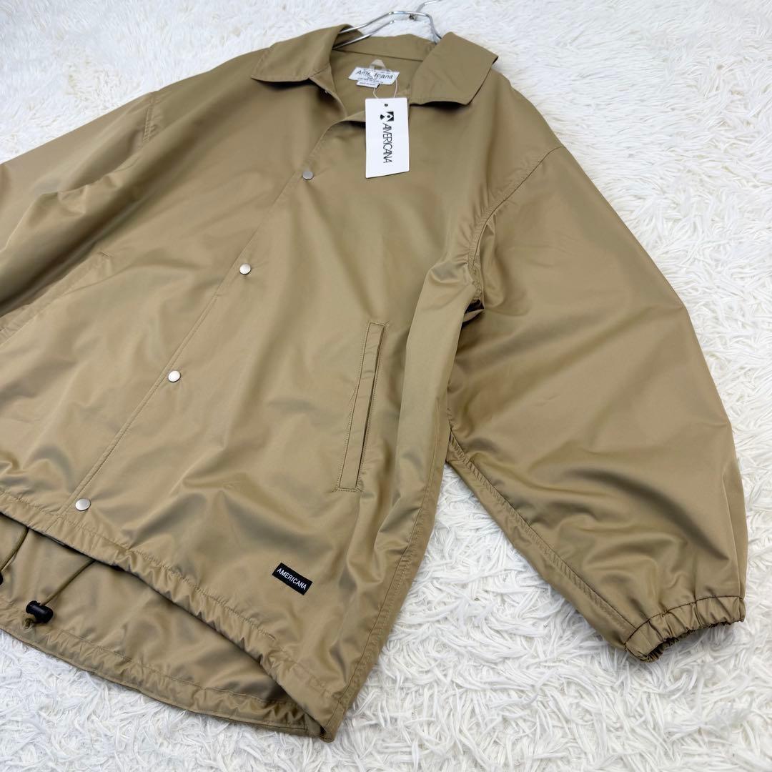 未使用 Americana ナイロン ブルゾン ジャンパー ドロップショルダー