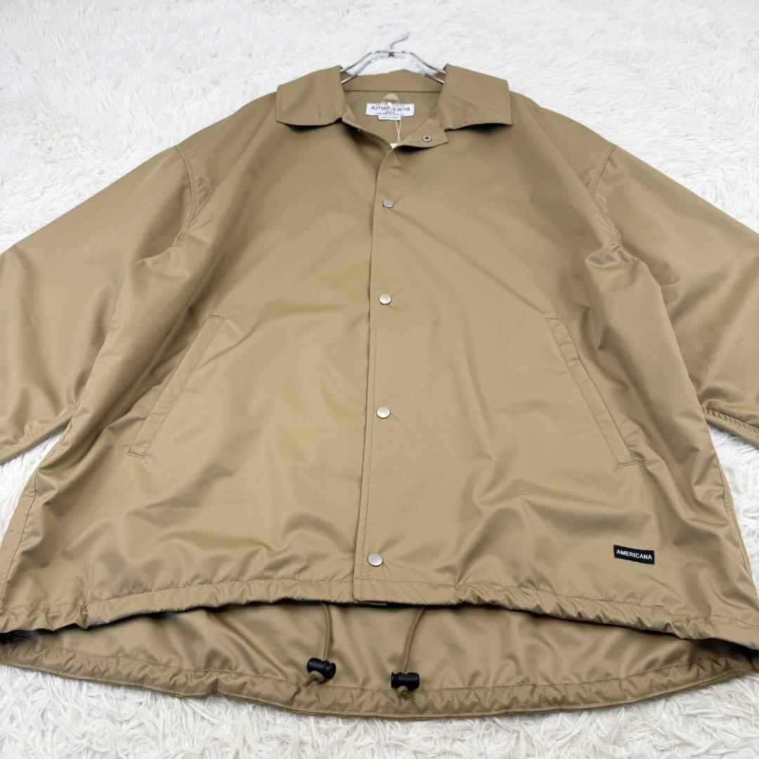 未使用 Americana ナイロン ブルゾン ジャンパー ドロップショルダー