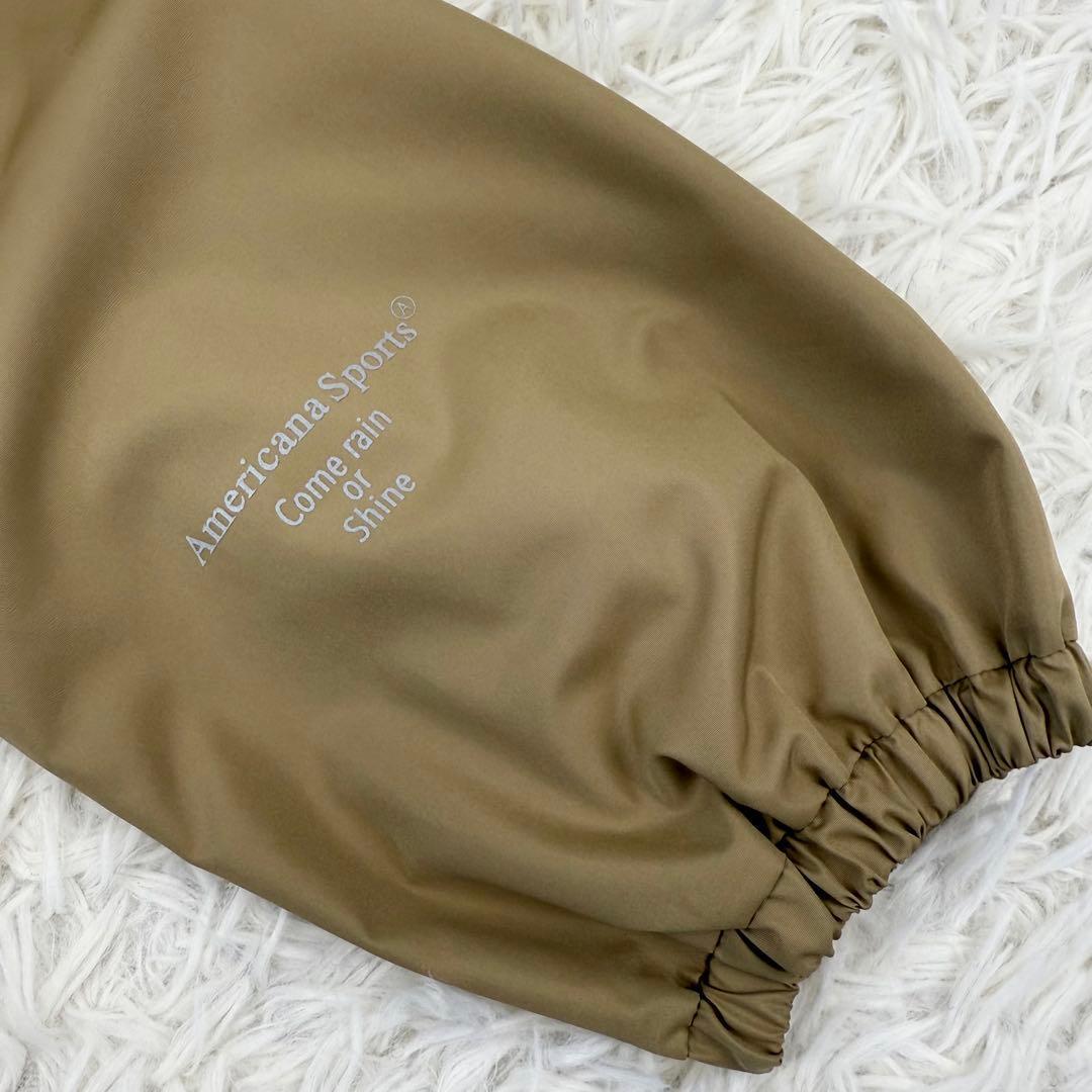 未使用 Americana ナイロン ブルゾン ジャンパー ドロップショルダー