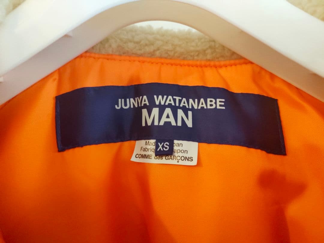 ジュンヤワタナベマン　ウールチェックミリタリーコート2022AW