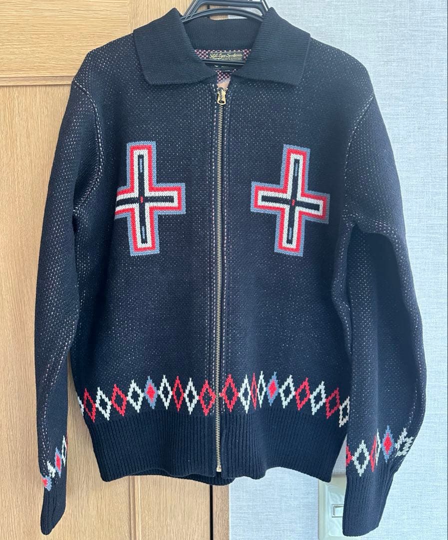 東洋　STYLE EYES 90'sニットカーディガン デッドストック品　M品番