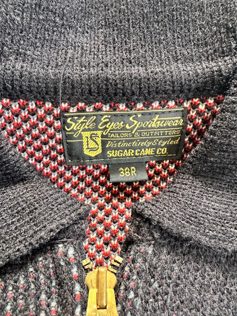 東洋　STYLE EYES 90'sニットカーディガン デッドストック品　M品番