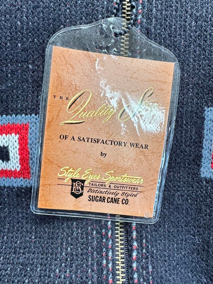 東洋　STYLE EYES 90'sニットカーディガン デッドストック品　M品番