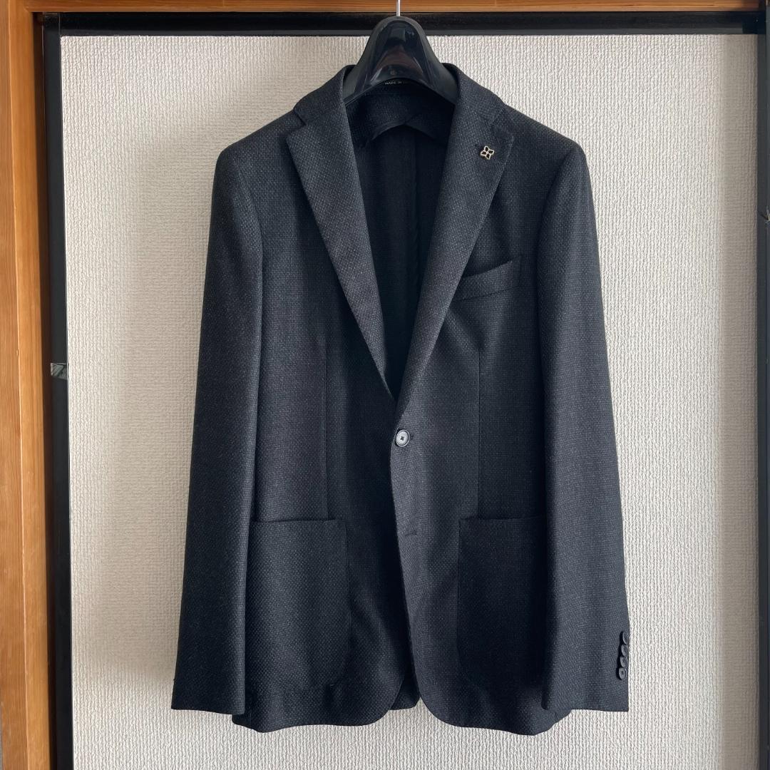 ★タリアトーレ☆TAGLIATORE★ジャケット☆グレイ★44☆イタリア★