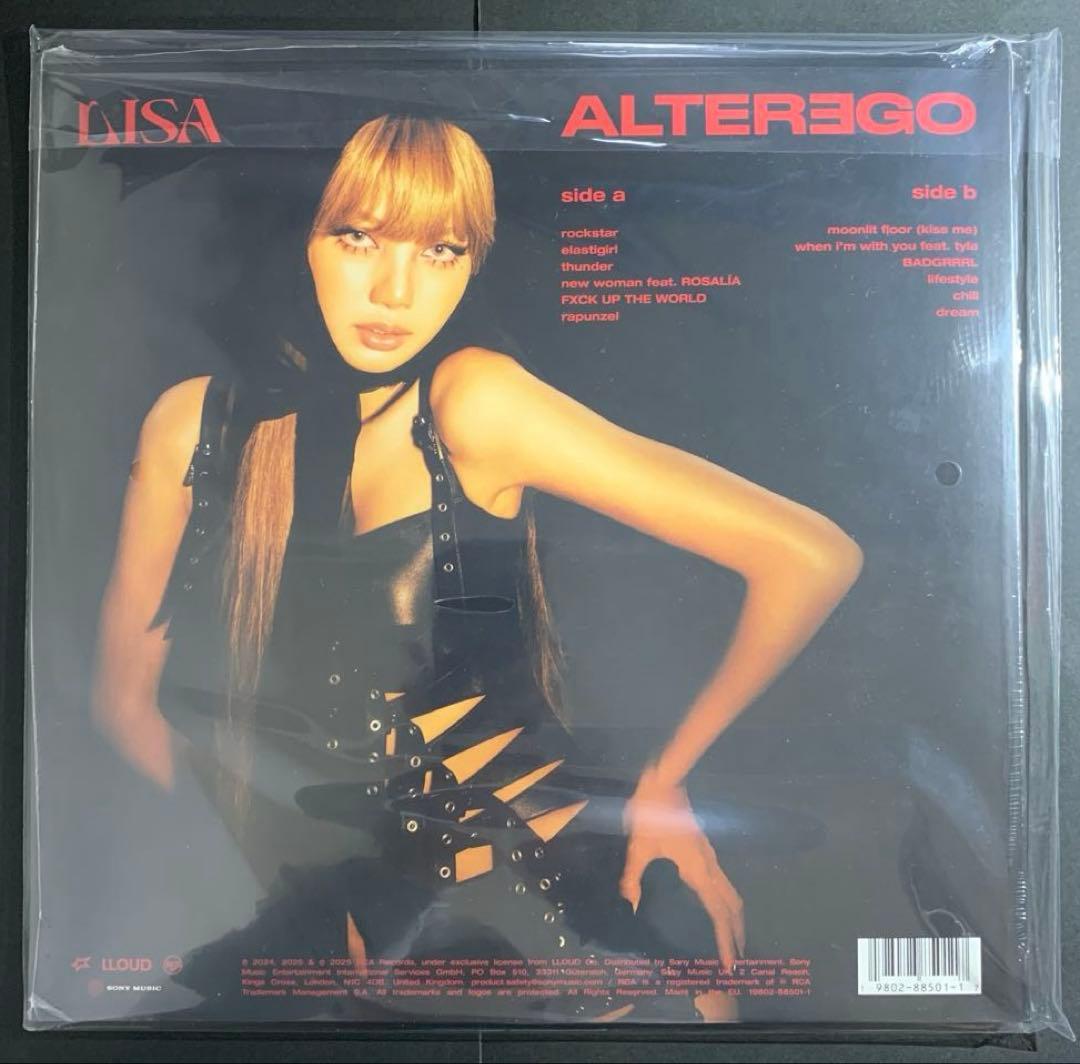 LISA / Alter Ego 限定盤レコード + CD セット 新品未開封