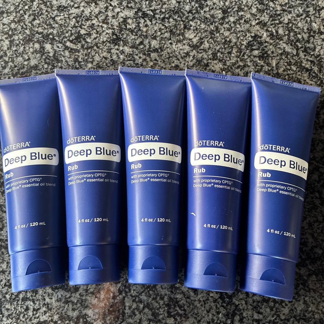 dōTERRA Deep Blue Rub 120mL 5本セット