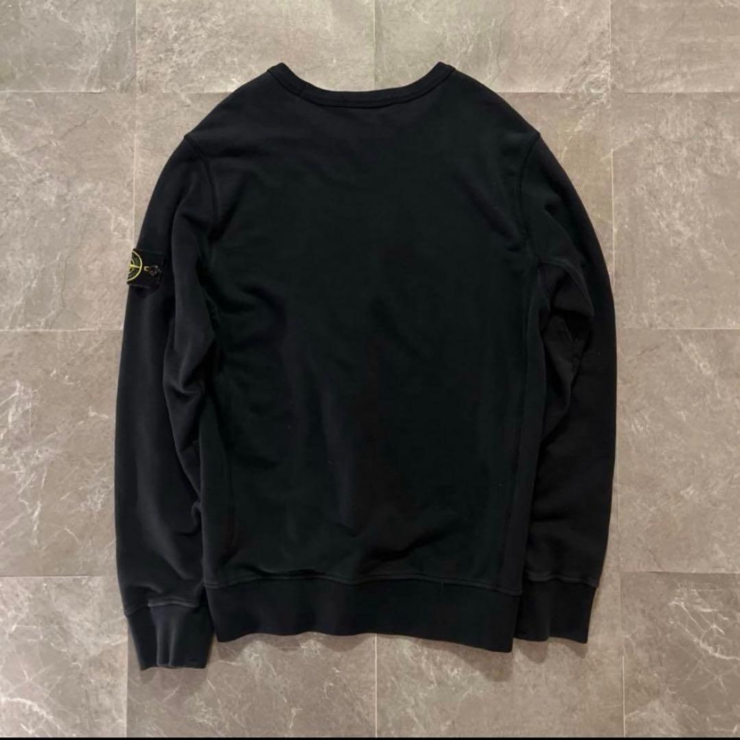 【極美品❗️】stone  スウェットトレーナー　ブラック　L
