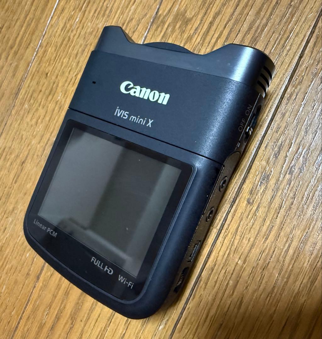 Canon iVIS mini X 本体　バンド録音などに