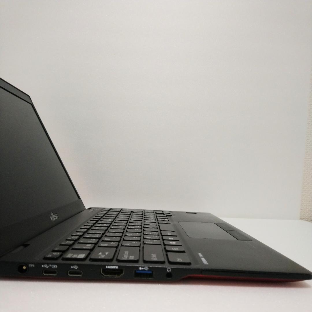 【人気】富士通 LIFEBOOK レッド SSD 256GB 8GB 初心者向き