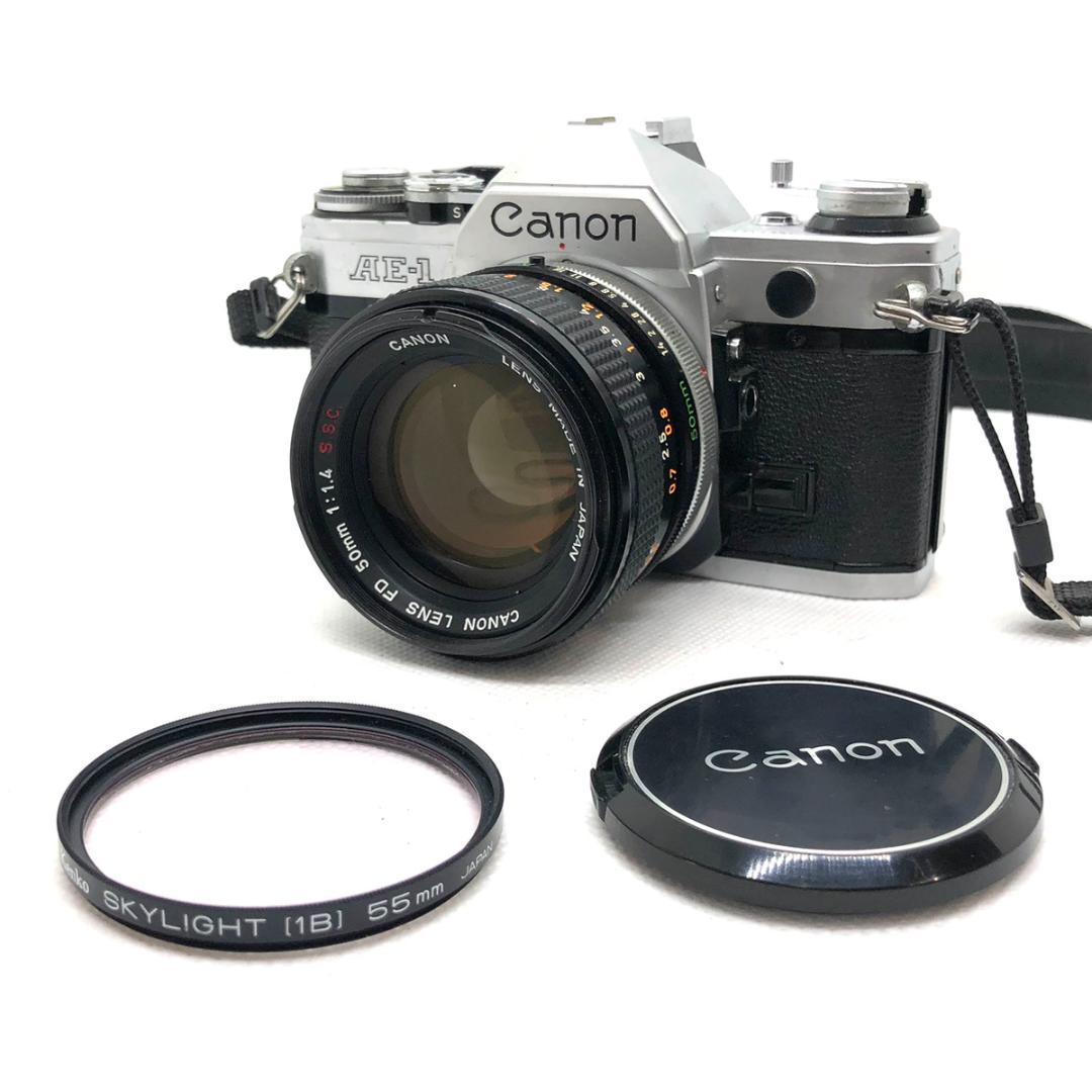 【C6014】Canon AE-1+FD 50mm F1.4 S.S.C.