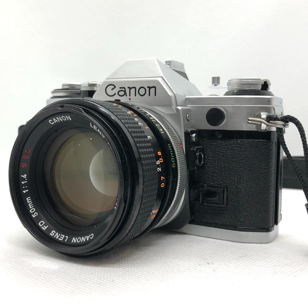 【C6014】Canon AE-1+FD 50mm F1.4 S.S.C.