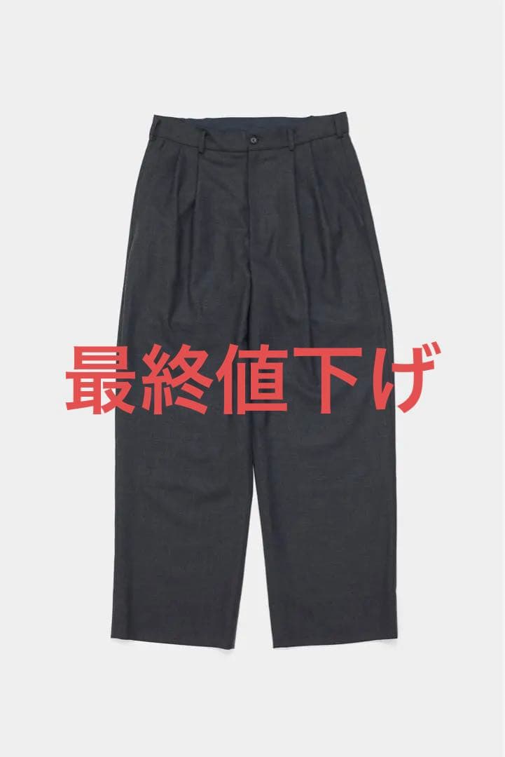 j*j様 NTRUL BASIC TROUSERS GRAY 3 Our leg