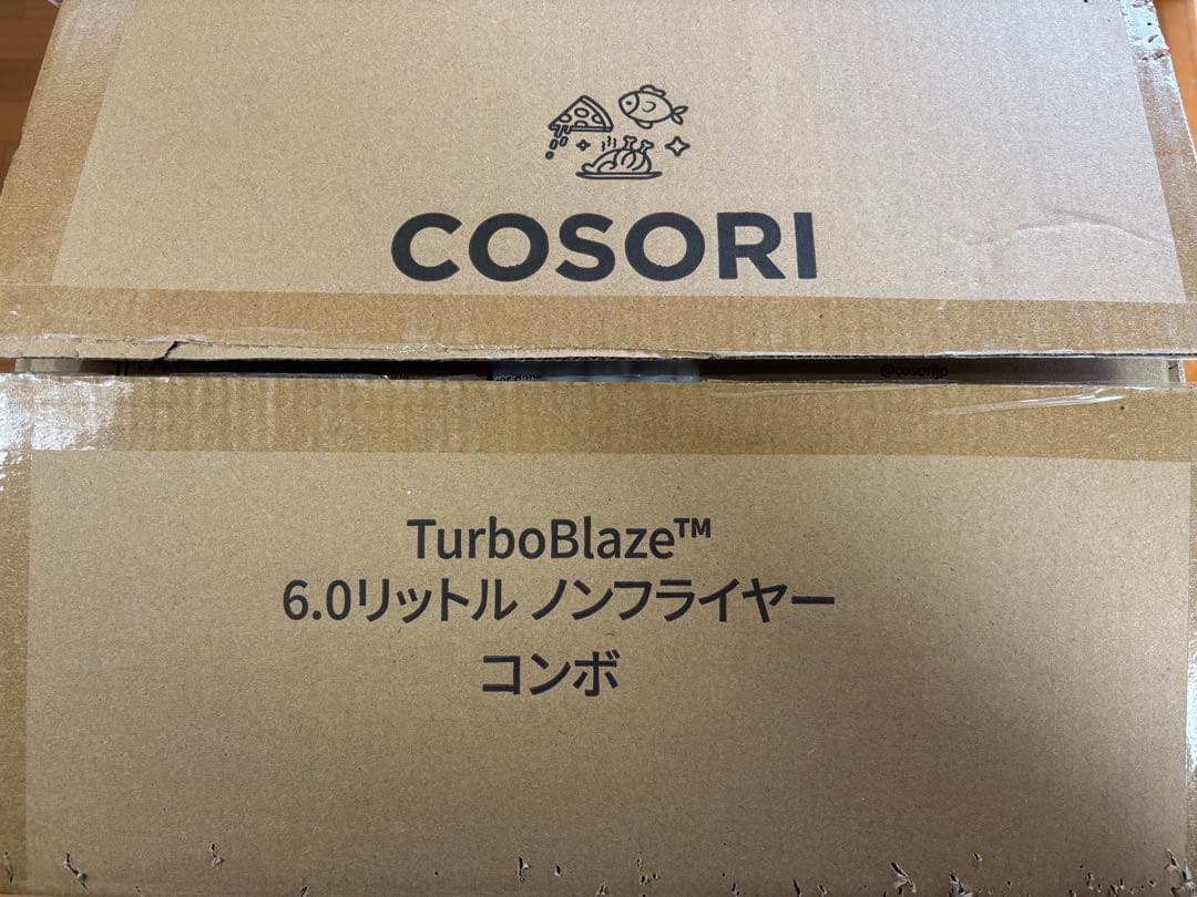COSORI コソリ TURBOBLAZE 6.0Lノンフライヤー 新品