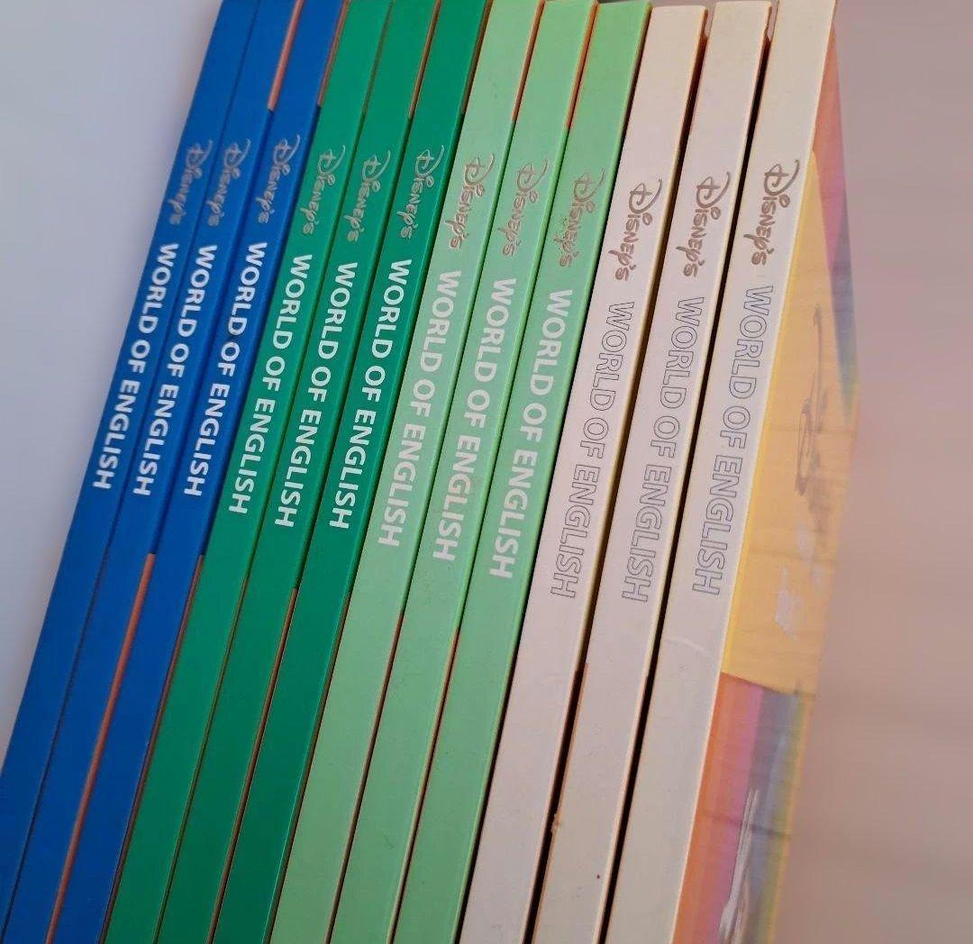 【ガイドブック付】 ディズニー英語システム　ストレートプレイ　DVD　全巻セット