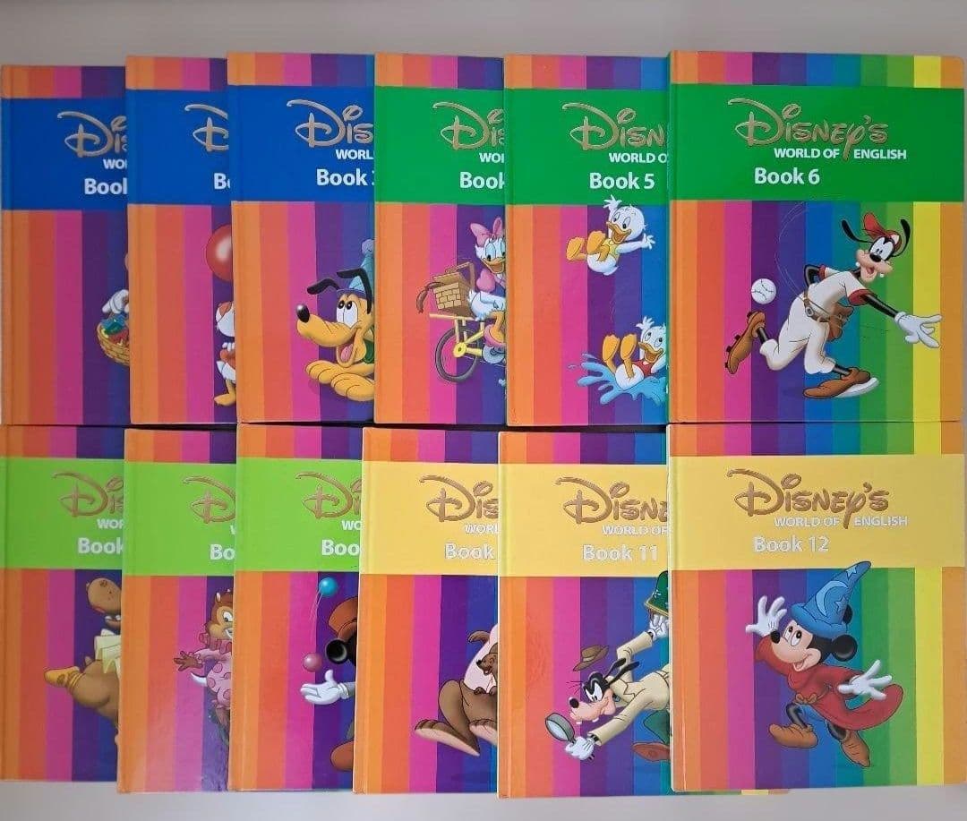 【ガイドブック付】 ディズニー英語システム　ストレートプレイ　DVD　全巻セット