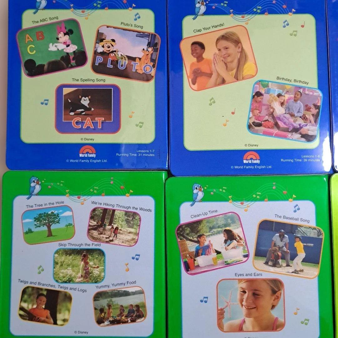 【ガイドブック付】 ディズニー英語システム　ストレートプレイ　DVD　全巻セット