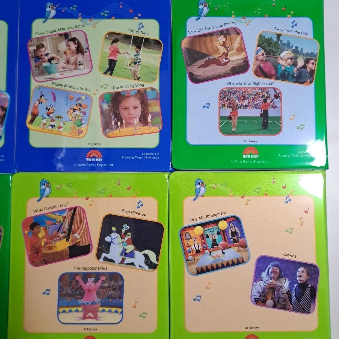 【ガイドブック付】 ディズニー英語システム　ストレートプレイ　DVD　全巻セット