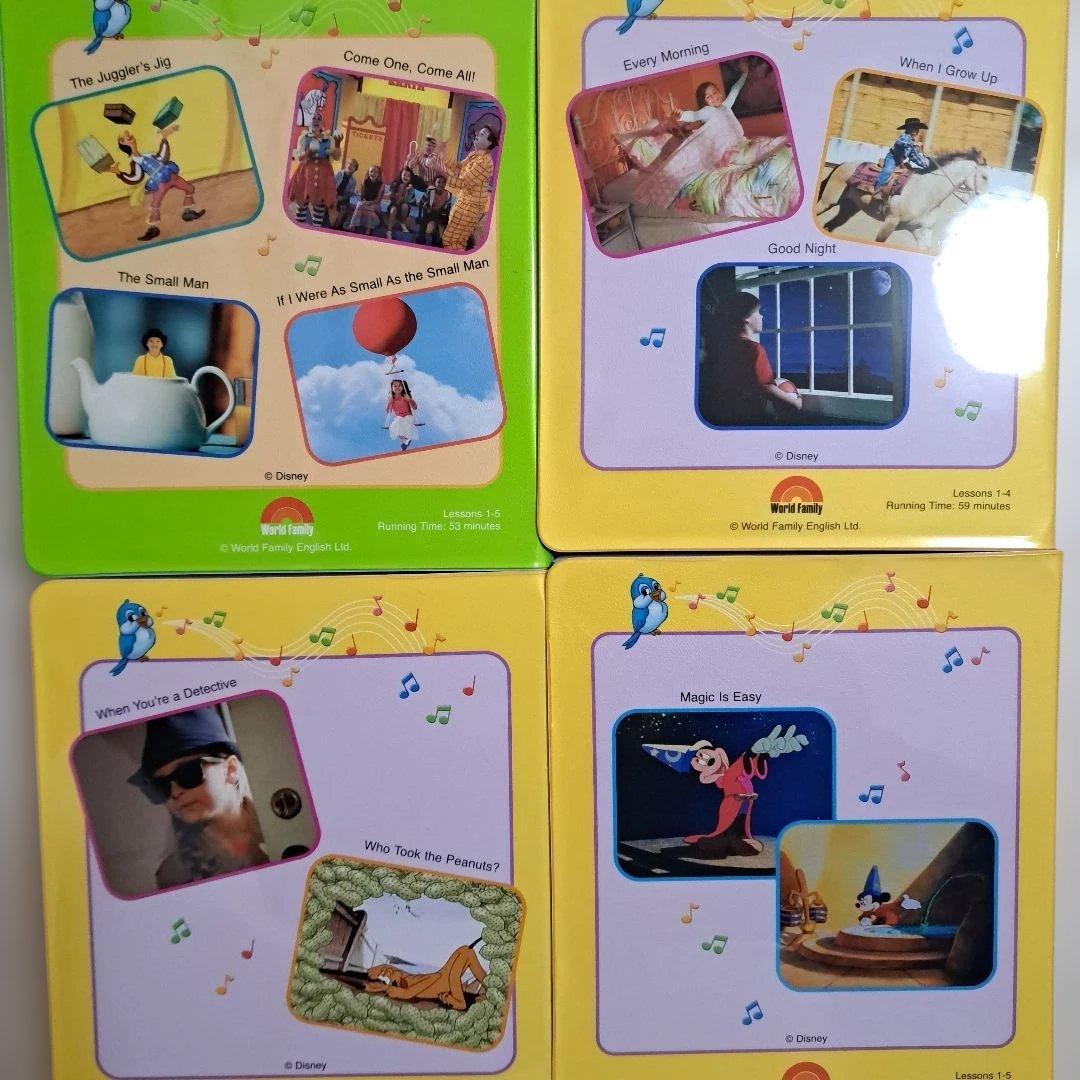 【ガイドブック付】 ディズニー英語システム　ストレートプレイ　DVD　全巻セット