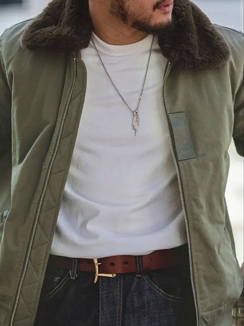 B-15 コットンフライトジャケット中綿入