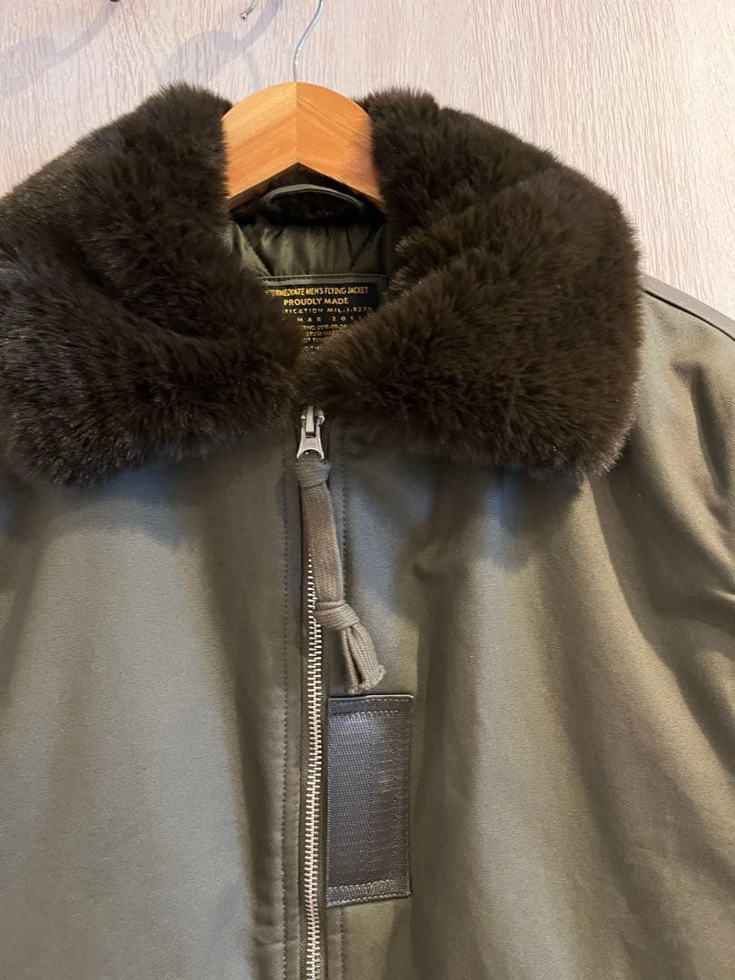 B-15 コットンフライトジャケット中綿入