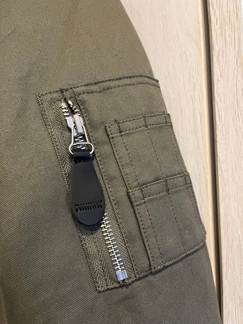 B-15 コットンフライトジャケット中綿入