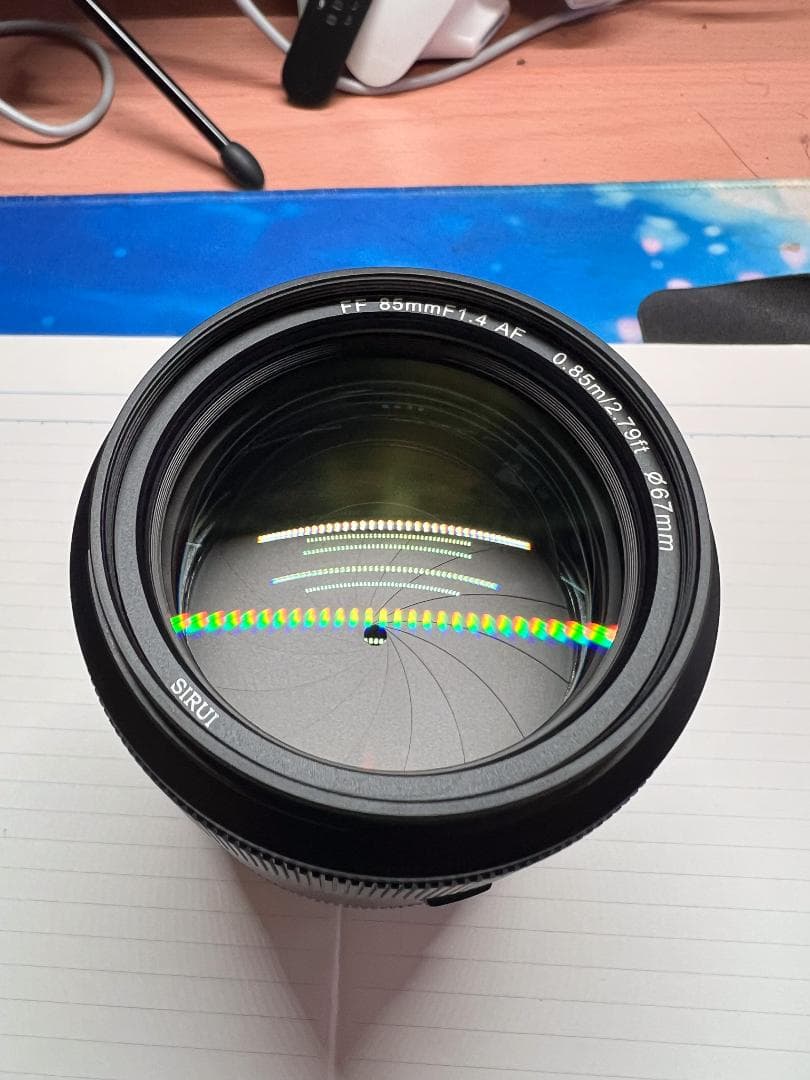 SIRUI Aurora 85mm f/1.4 レンズ ソニー Eマウント