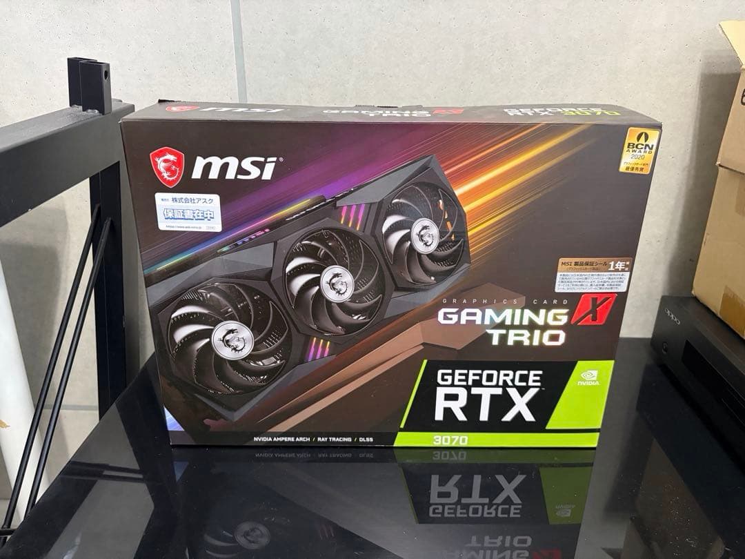 グラフィックボード・グラボ・ビデオカード MSI GeForce RTX 3070 Gaming Trio