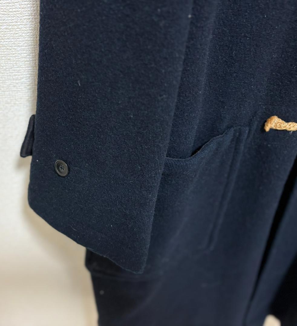 GLOVERALL ダッフルコート ネイビー 英国製 ウール混