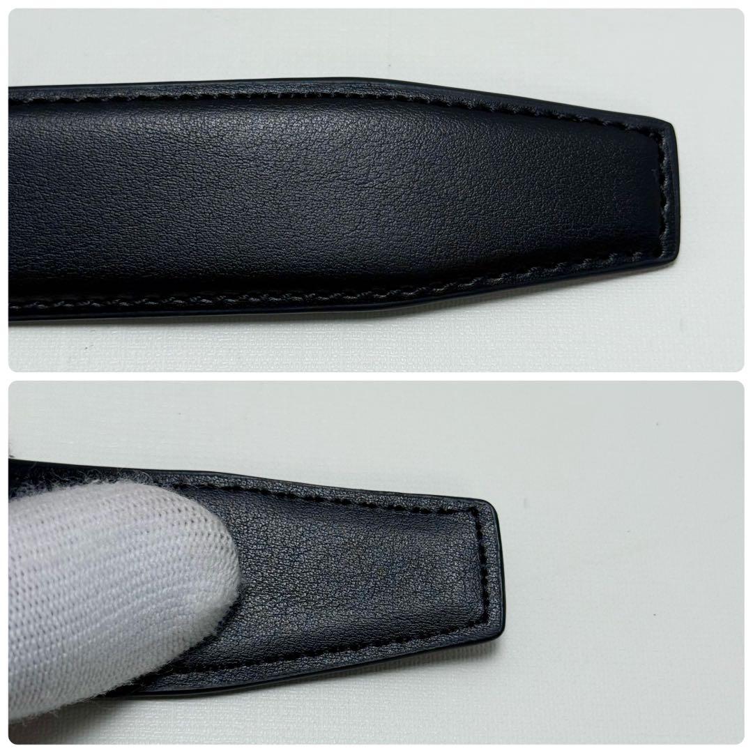 ✨良品✨LOEWE アナグラム ベルト 新品ベルト ゴールド金具 ユニセックス