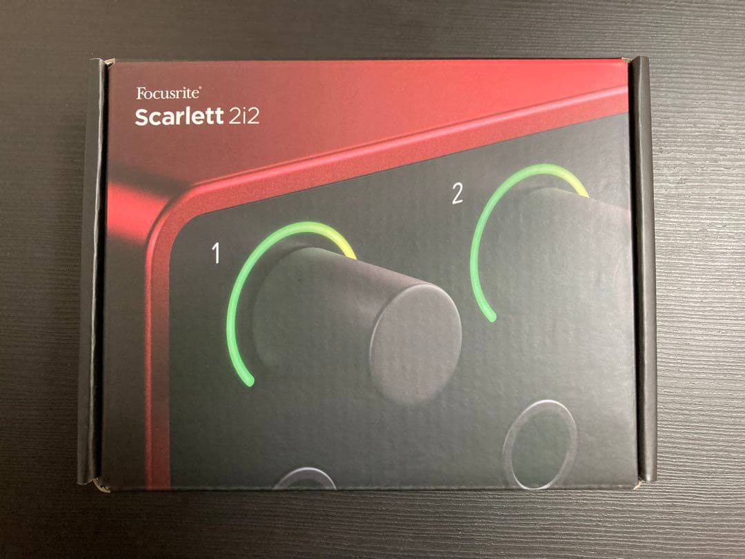 DTM・DAW FOCUSRITE Scarlett 2i2 gen4