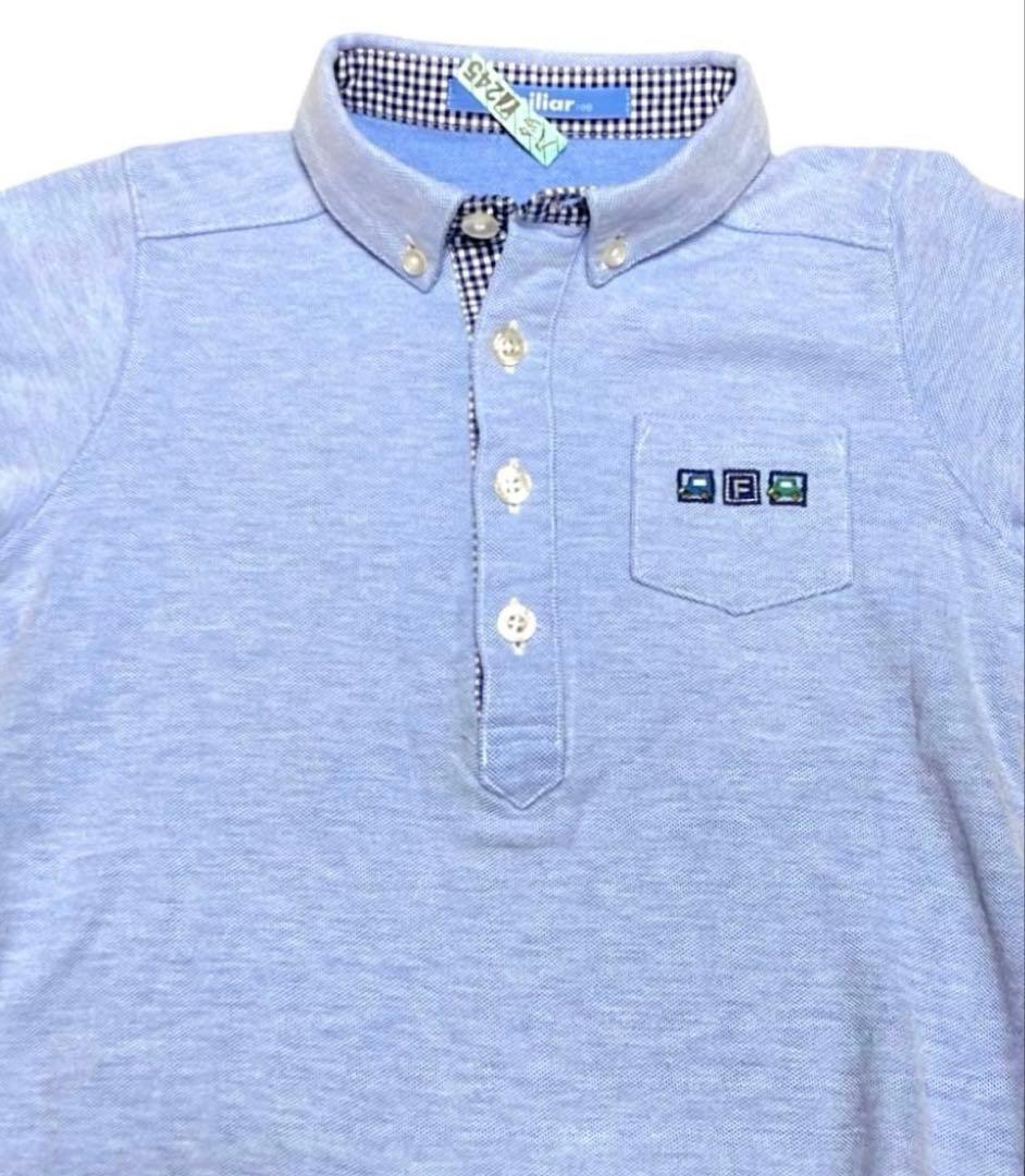 極美品 familiar ファミリア フォーマルスーツ 4点セット100 男の子