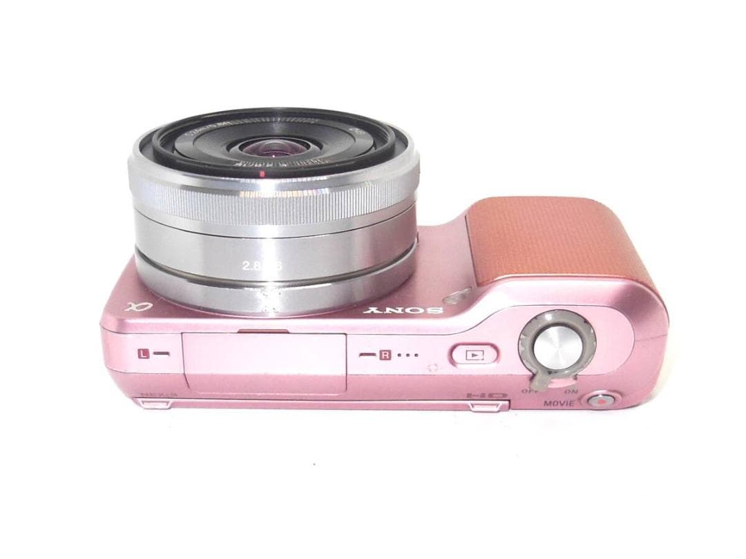 SONY NEX-3 ピンク E 16ｍｍ F2.8 SEL16F28