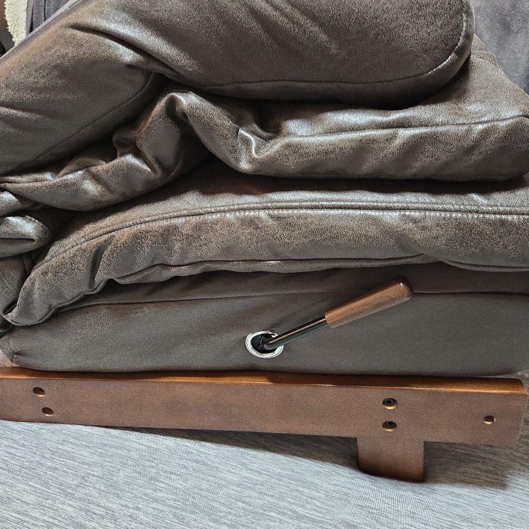 リクライナーソファー　KJ-1 1人掛けソファ ブラウン　ニトリ　値下げ中