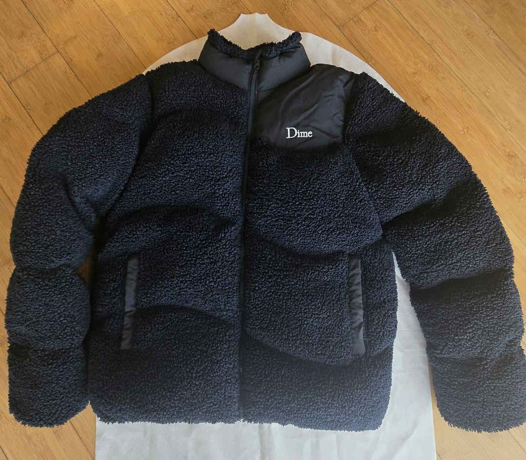 ダイム Dime ダウンジャケット Sherpa Puffer Jacket S