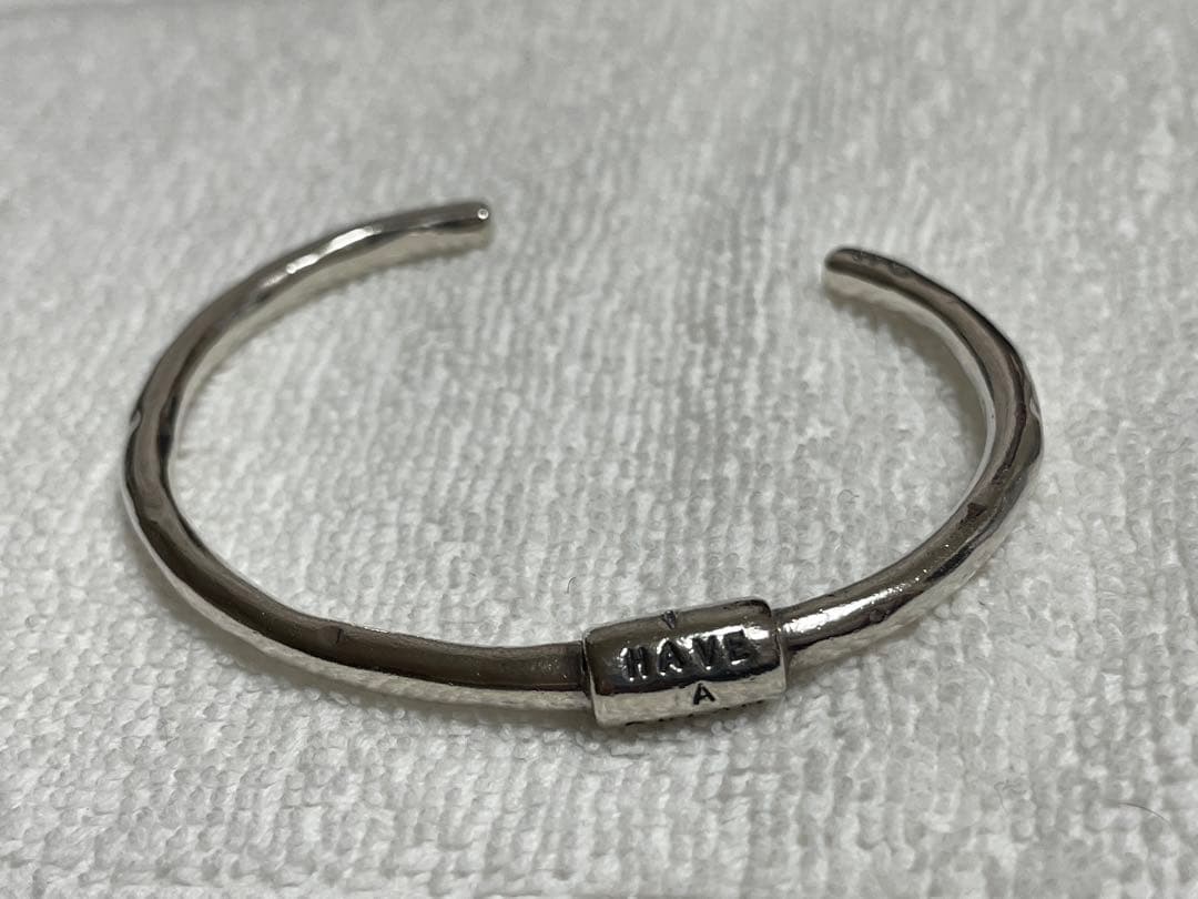 セルジュトラヴァル I have a dream シルバー バングル