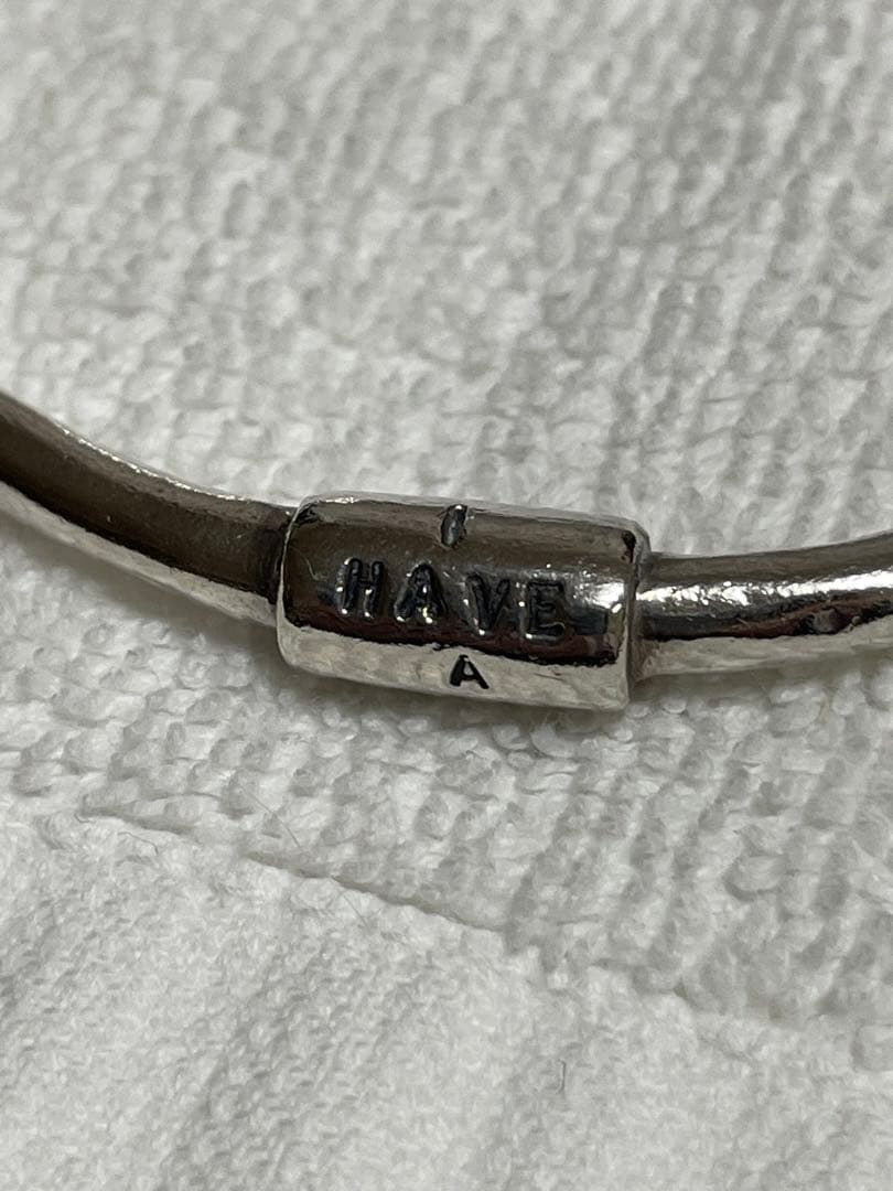 セルジュトラヴァル I have a dream シルバー バングル