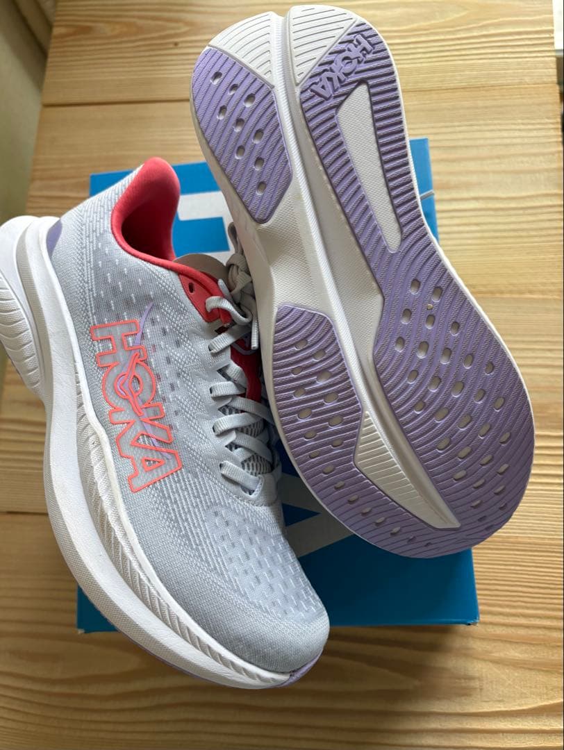 ホカオネオネ HOKA MACH6 ランニングシューズ レディース 24cm