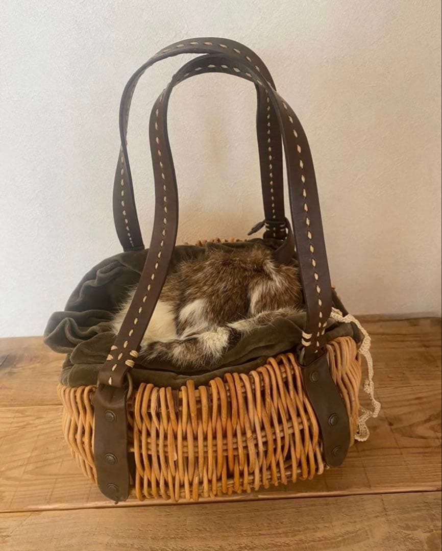 エバゴス　カゴバッグ　ebagos ショルダーバッグ