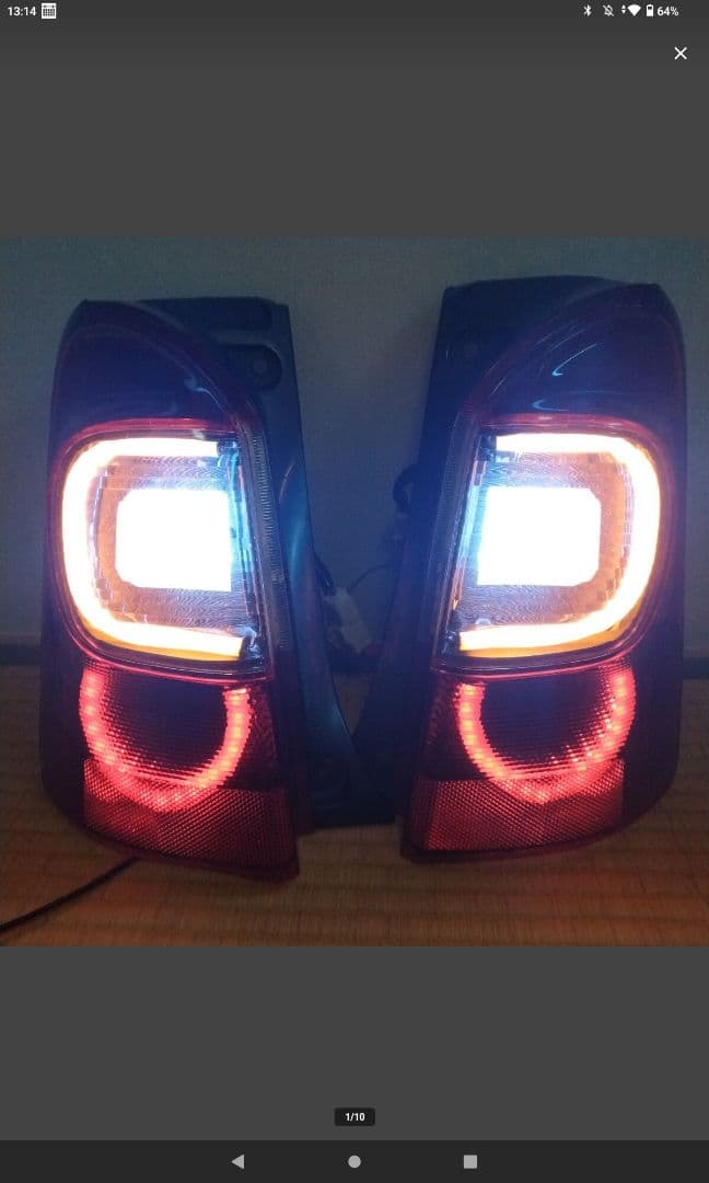 ま*可様 ダイハツESSE　エッセ　自作 フルLED テールランプ　左右セット