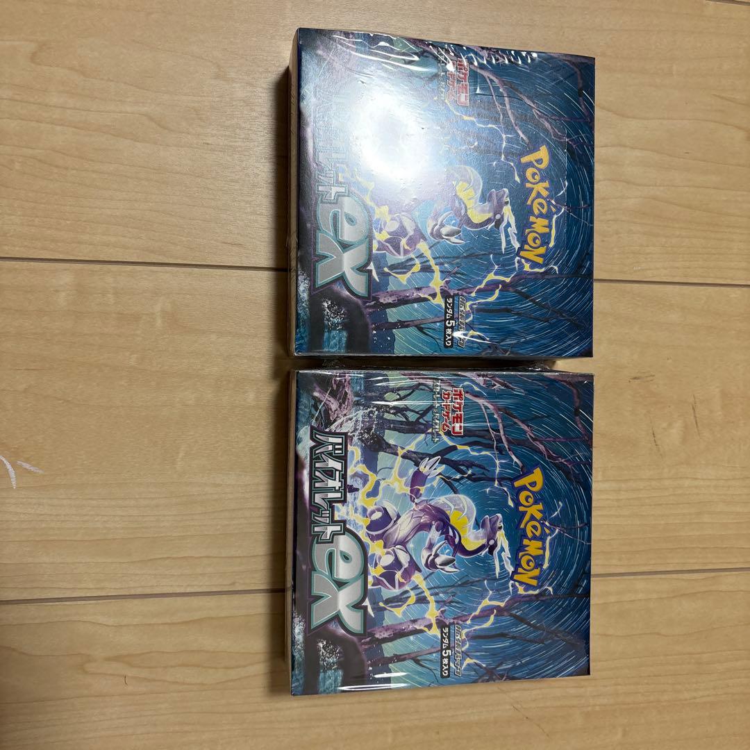 ポケモンカード バイオレットex2box シュリンク付き