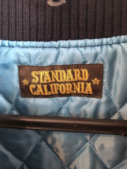 スタンダードカリフォルニア スタジャン レタージャケット