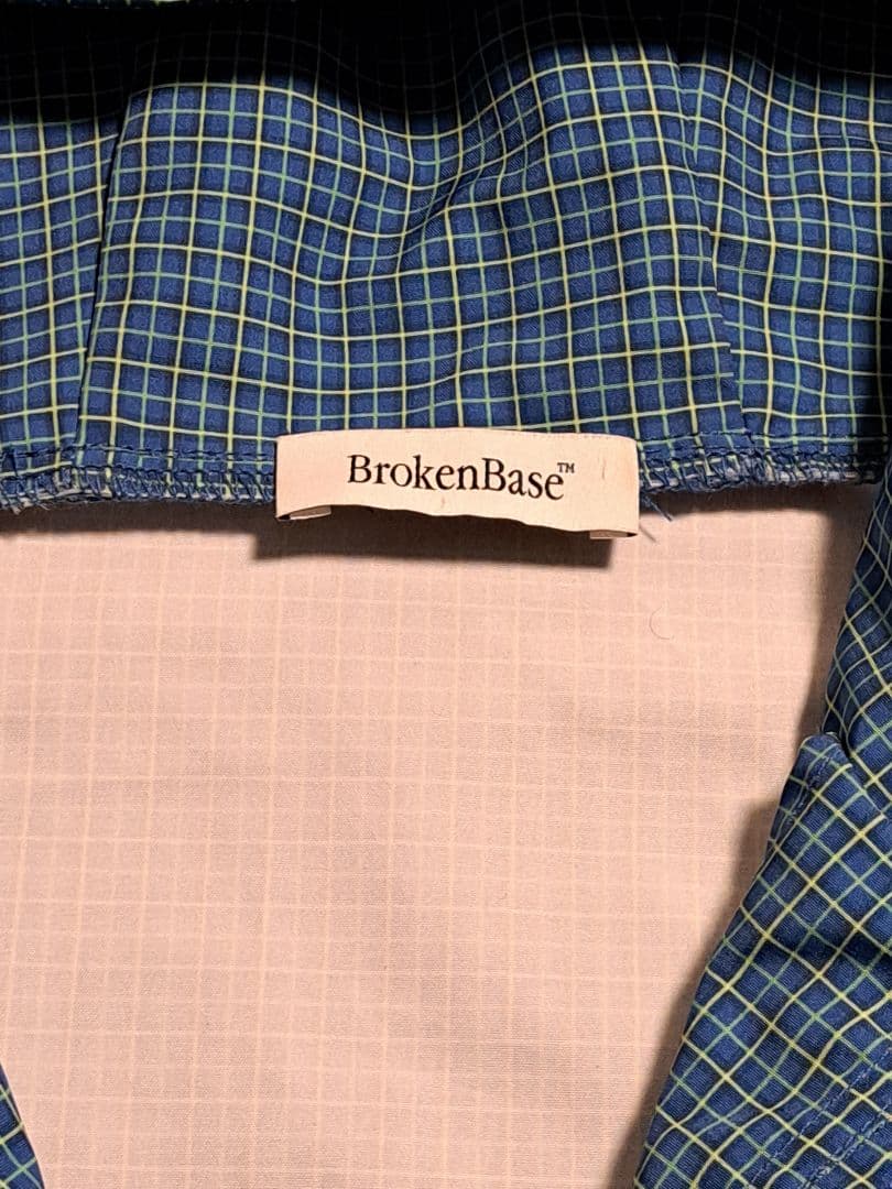 Broken base　ナイロンテックアノラック　S