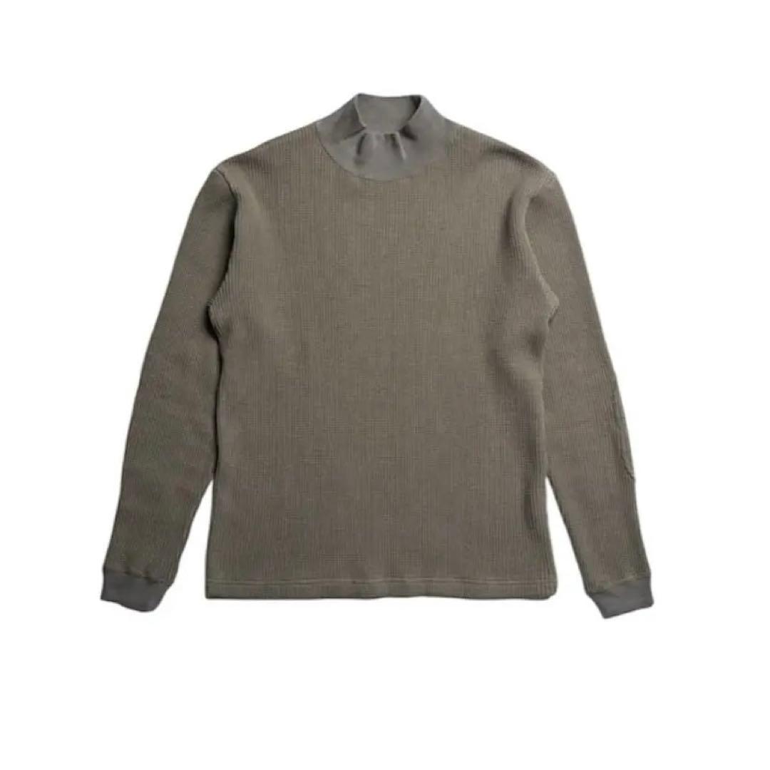 トップス ACVM HEAVY WEIGHT WAFFLE MOC NECK