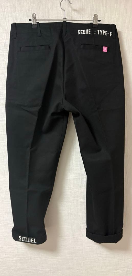 シークエル TYPE-F ブラックチノパン