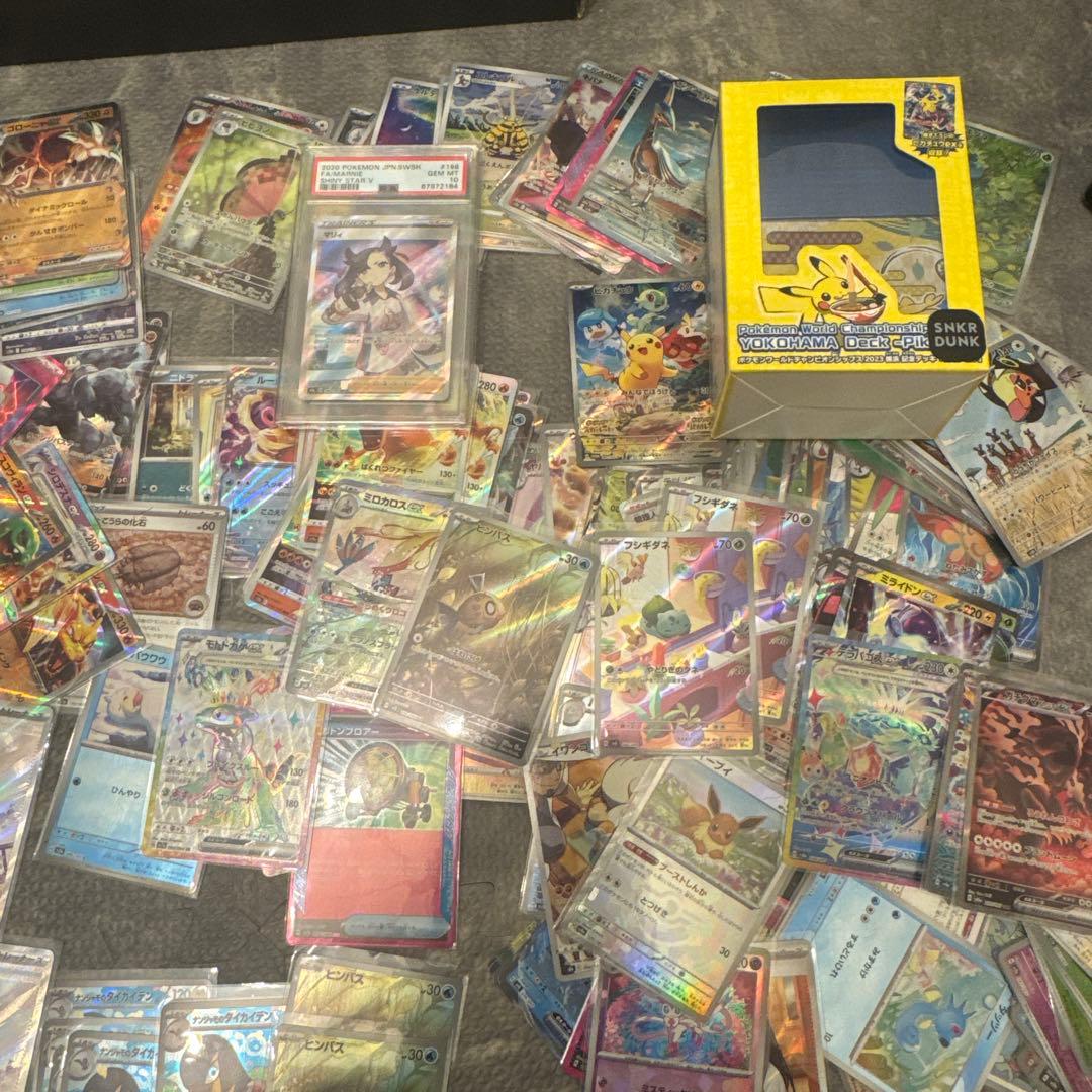 引退品　ポケモンカード多数　横浜ピカチュウプロモ　マリィPSA10