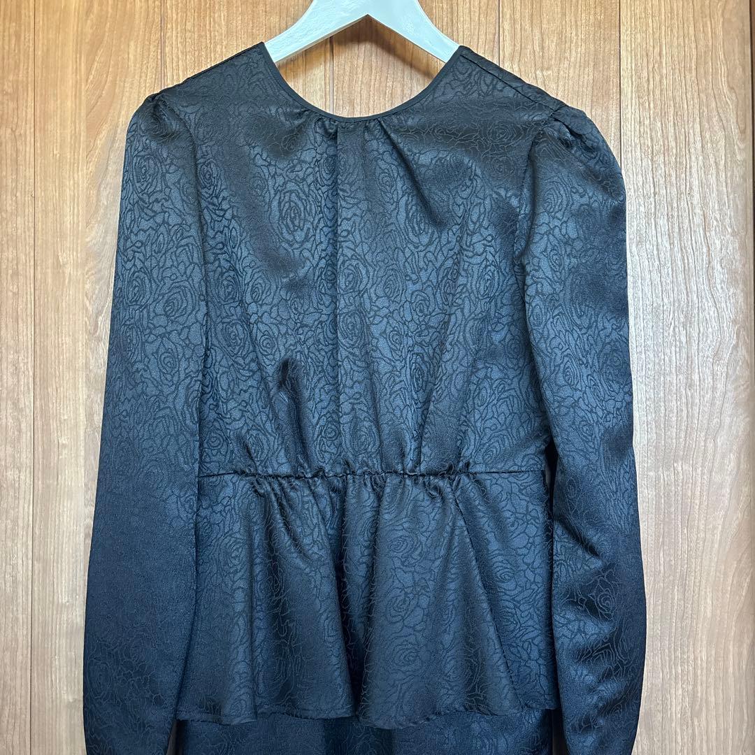 【kayn...】AMERI　LADY LIKE PEPLUM DRESS