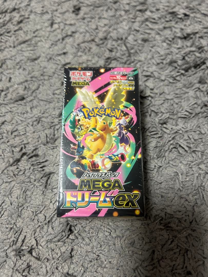 ポケモンカード MEGAハイクラスパック ドリームex 1box