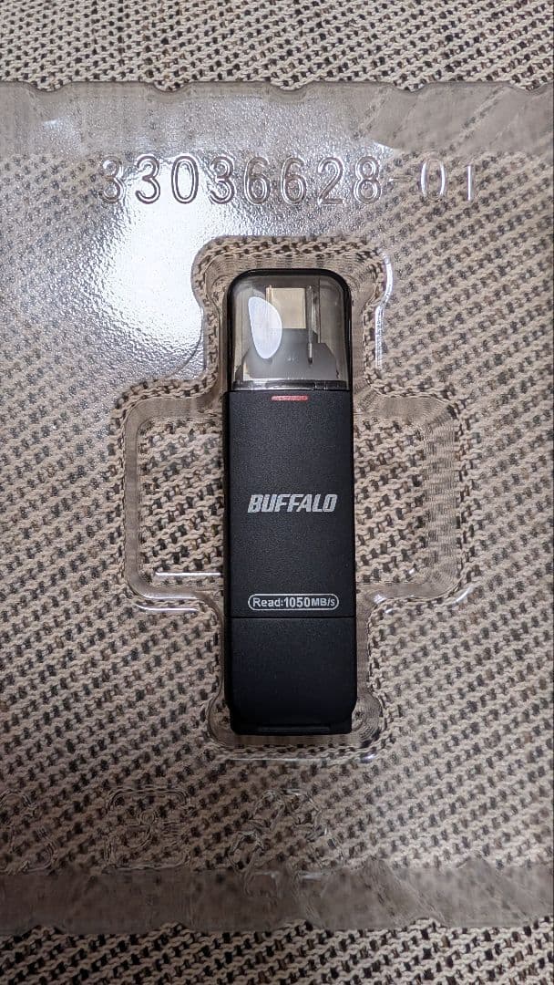 ポータブルSSD バッファロー SSD-SDH1.0U3BA