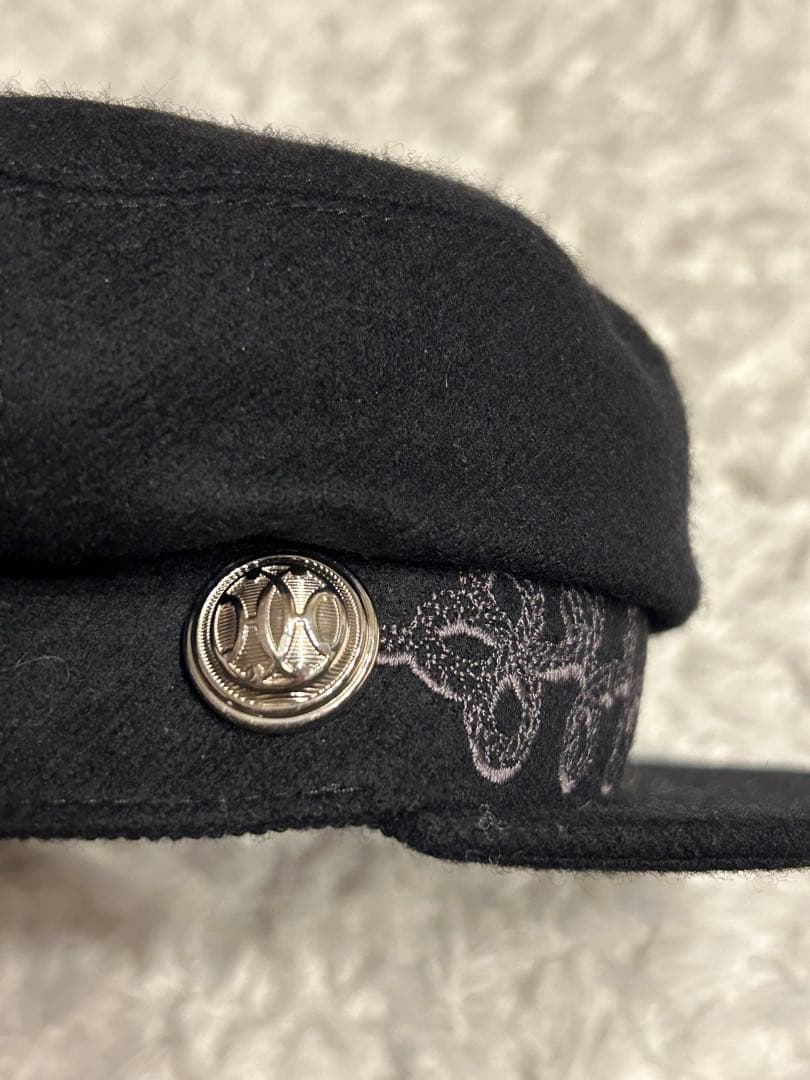 【美品】エルメス キャスケット ブラック 58