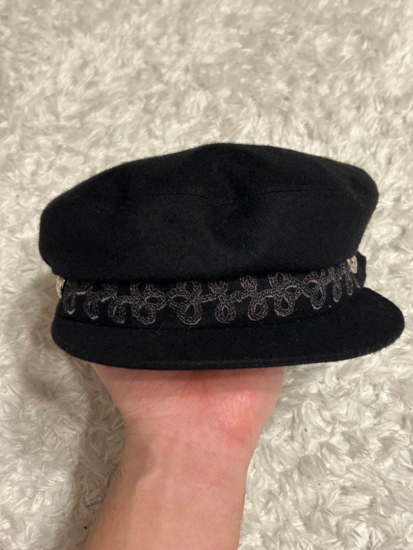 【美品】エルメス キャスケット ブラック 58